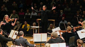 2020 Siemens Hallé International Conductors Competition winner Delyana Lazarova